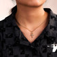 Pendant Silver Jewelry - Moissanite Diamond Charm Necklace Gemstone Necklace For Men Women
