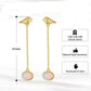 best 18k soild gold stud earrings