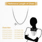 Real 925 Sterling Silver Hiphop Necklace - 3.3mm Diamond-Cut Rope Chain