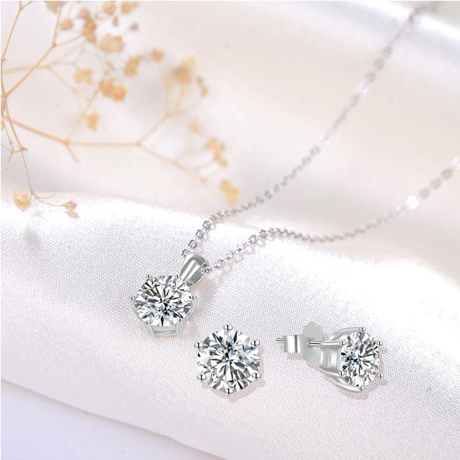 RINNTIN SS2 accesorios de dam dubai jewelry sets jewellery 925 silver zirconia ring earrings necklace wedding jewelry sets