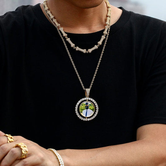 Round Sublimation Custom Pendant