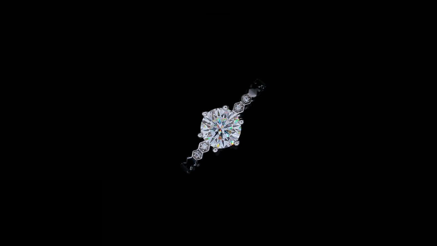 VVS moissanite jewelry