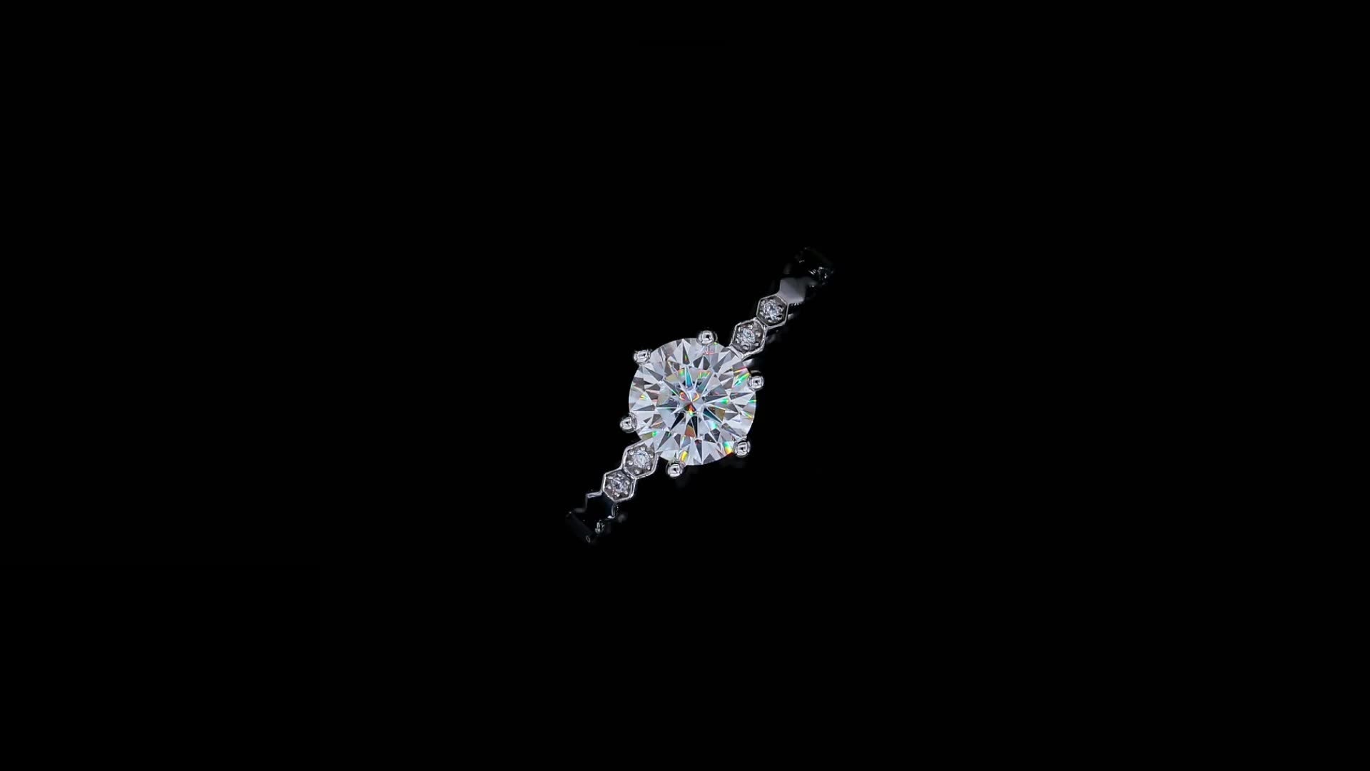 VVS moissanite jewelry