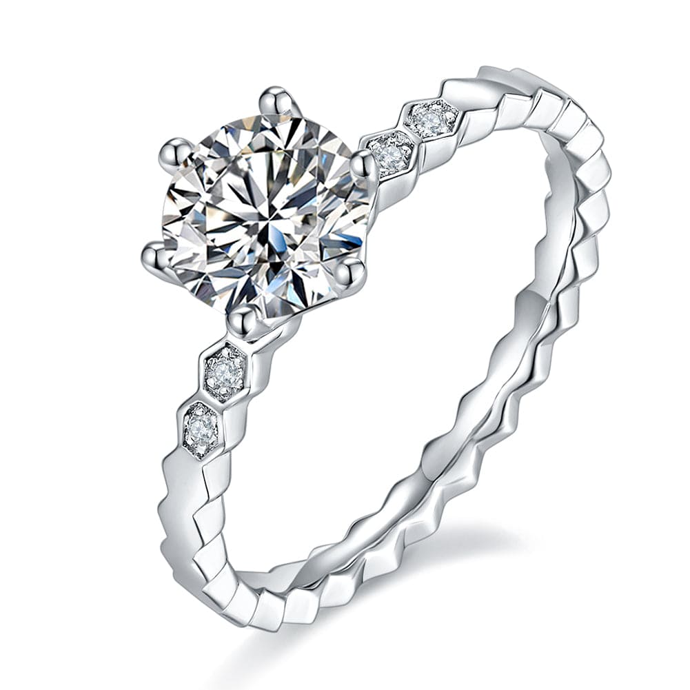 buy gold moisssanite rings online