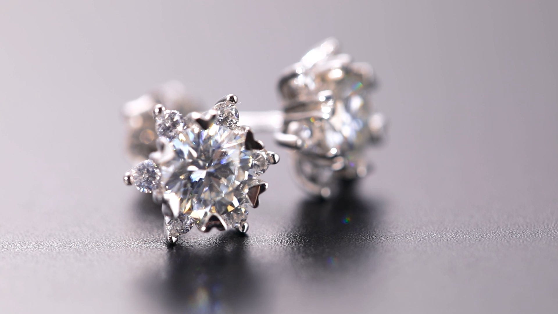 cheamp moissanite diamond earrings