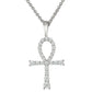 Silver Pendant Silver Jewelry - Moissanite Diamond Charm Necklace Gemstone Necklace For Men Women