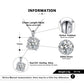   Women Cubic Zirconia Jewellery 925 Sterling Silver  Earring Studs Necklace Jewelry Set