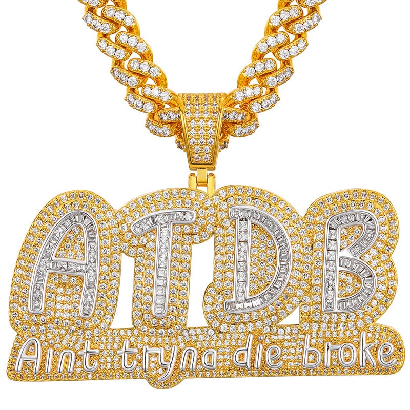 cheap moissanite hiphop jewelry