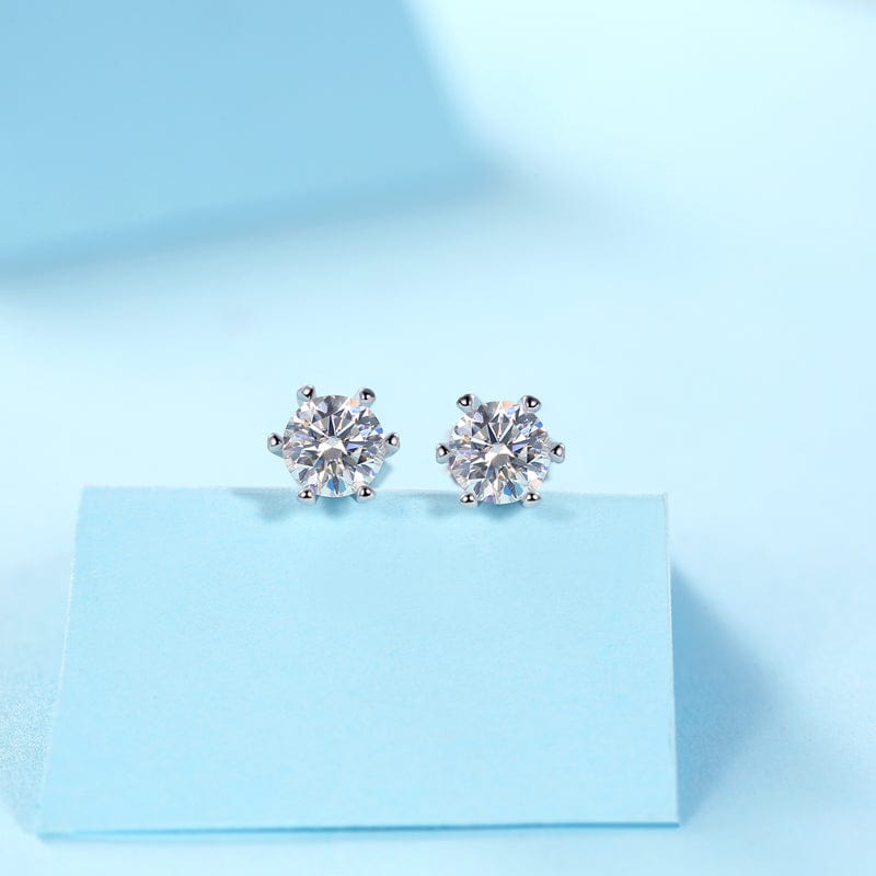 best VVS moissanite diamond earring