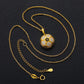 Soccer Fan Jewelry Luxury Gold Plated 925 Silver Moissanite Football Charm Pendant Necklace