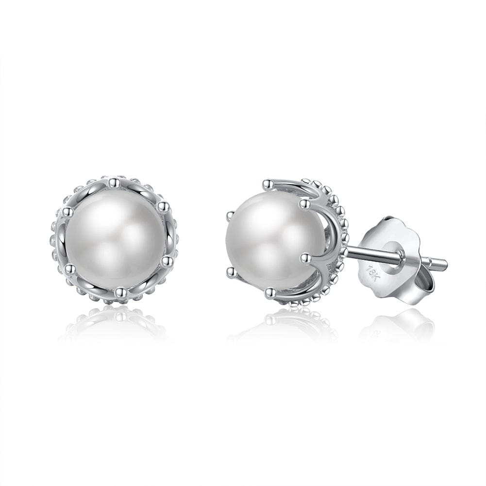 18K gold earrings